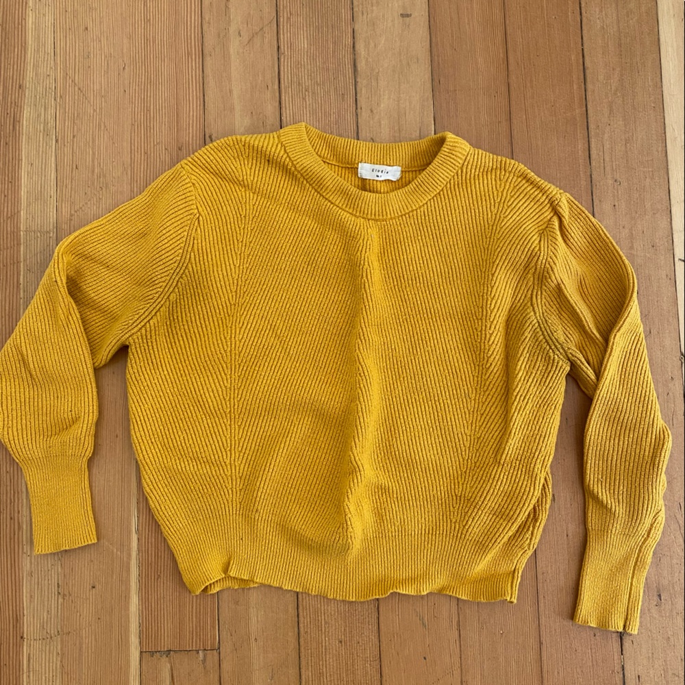 Elodie Crewneck Cropped Sweater